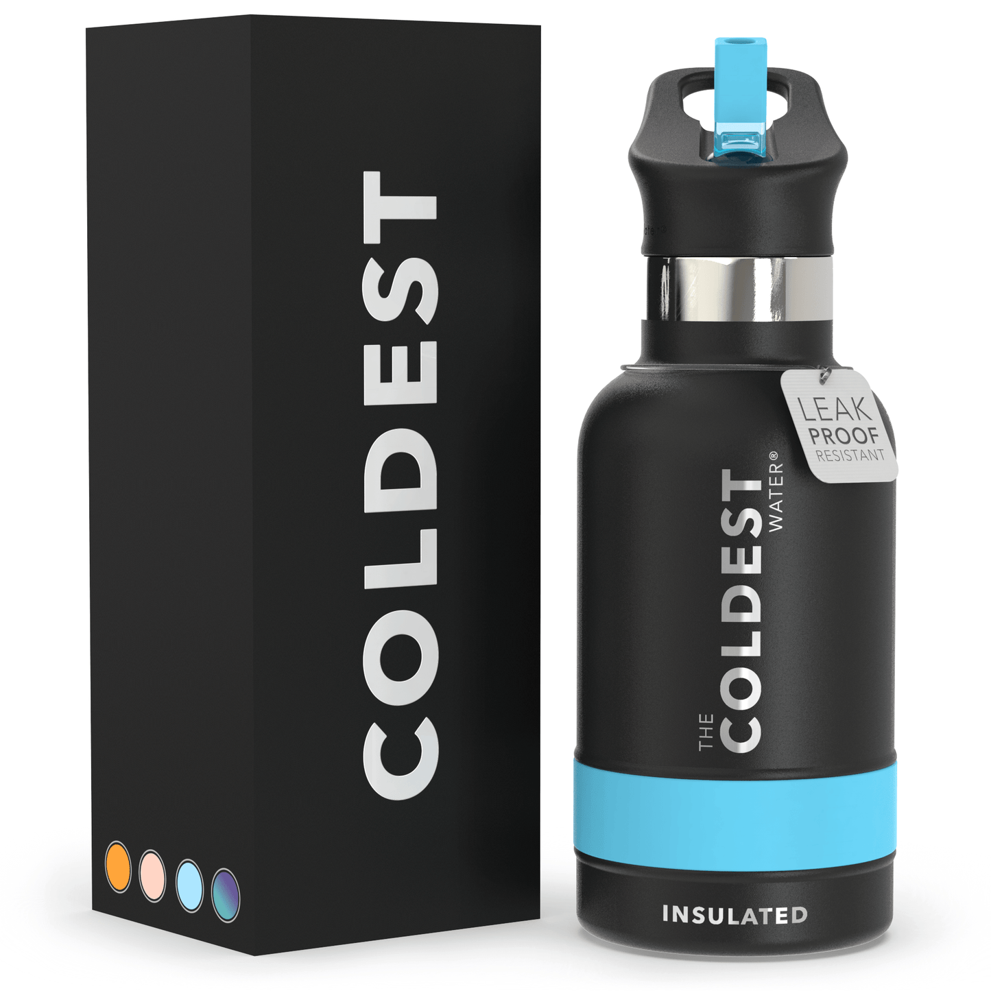 Coldest 12 oz Sports Bottle - Coldest